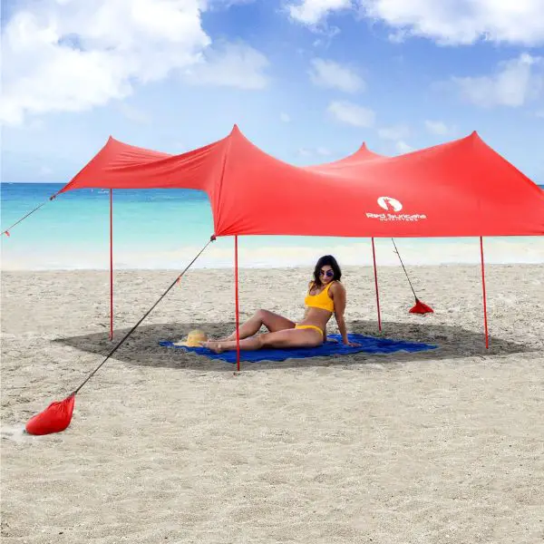 Red Suricata Beach Tent