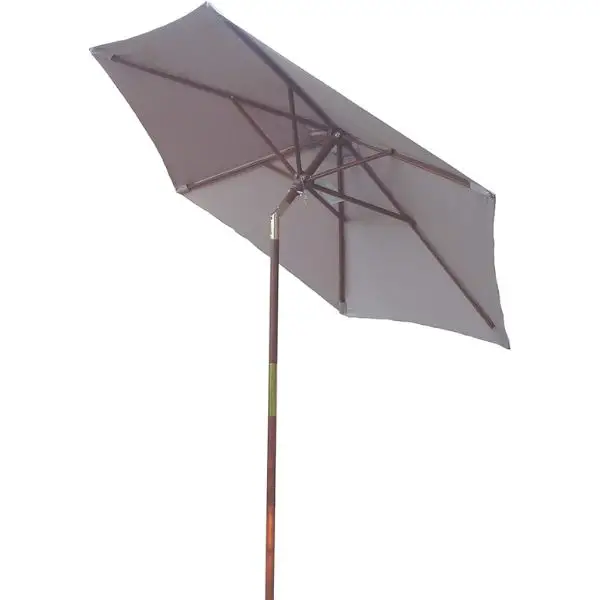 Formosa Covers 7ft wooden market umbrella