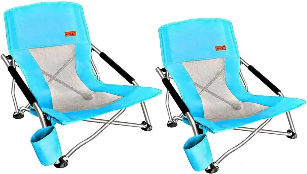 Nice C Adults Low Beach Chair