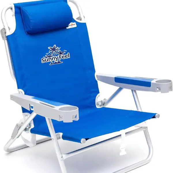 Sunnyfeel Lay Flat Beach Chair