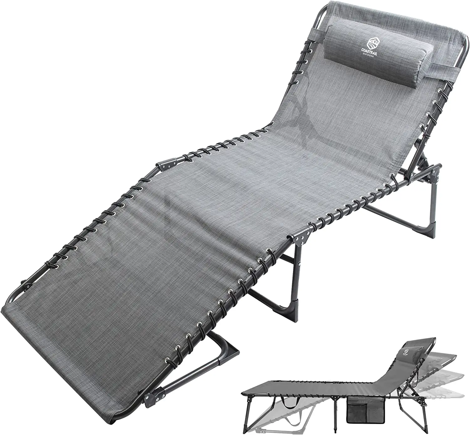 Coastrail Outdoor Folding Chaise Lounge