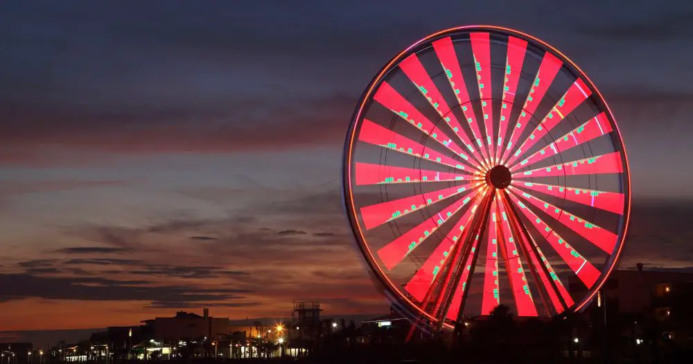 Things to Do in Myrtle Beach with Kids: The Skywheel