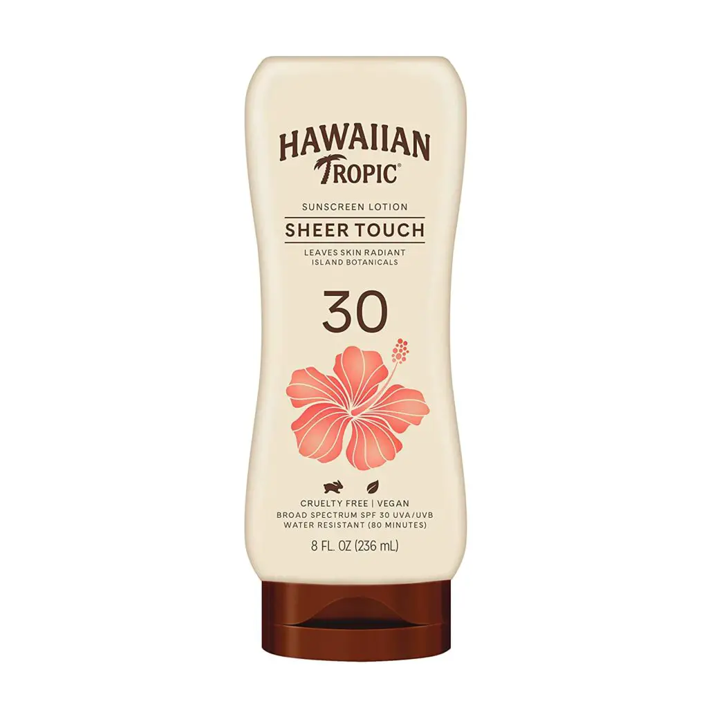 Hawaiian Tropic Sheer Sunscreen